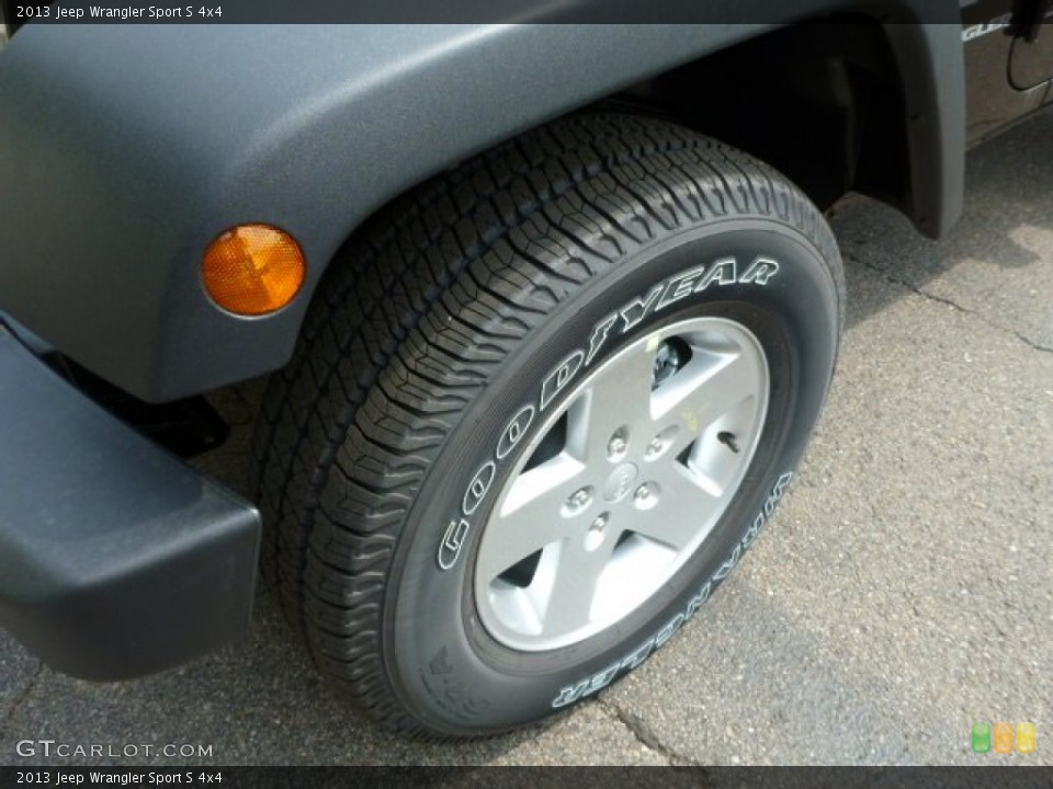 2013 Jeep Wrangler Sport S 4x4 Wheel and Tire Photo #81192630