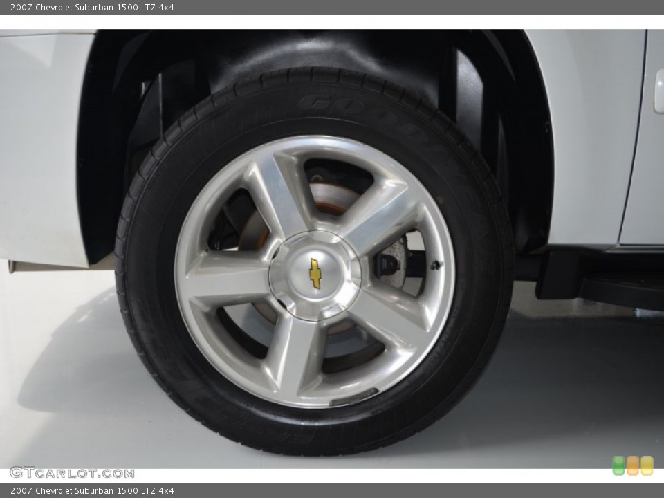 2007 Chevrolet Suburban 1500 LTZ 4x4 Wheel and Tire Photo #81194004