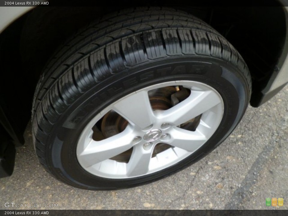2004 Lexus RX 330 AWD Wheel and Tire Photo #81199113