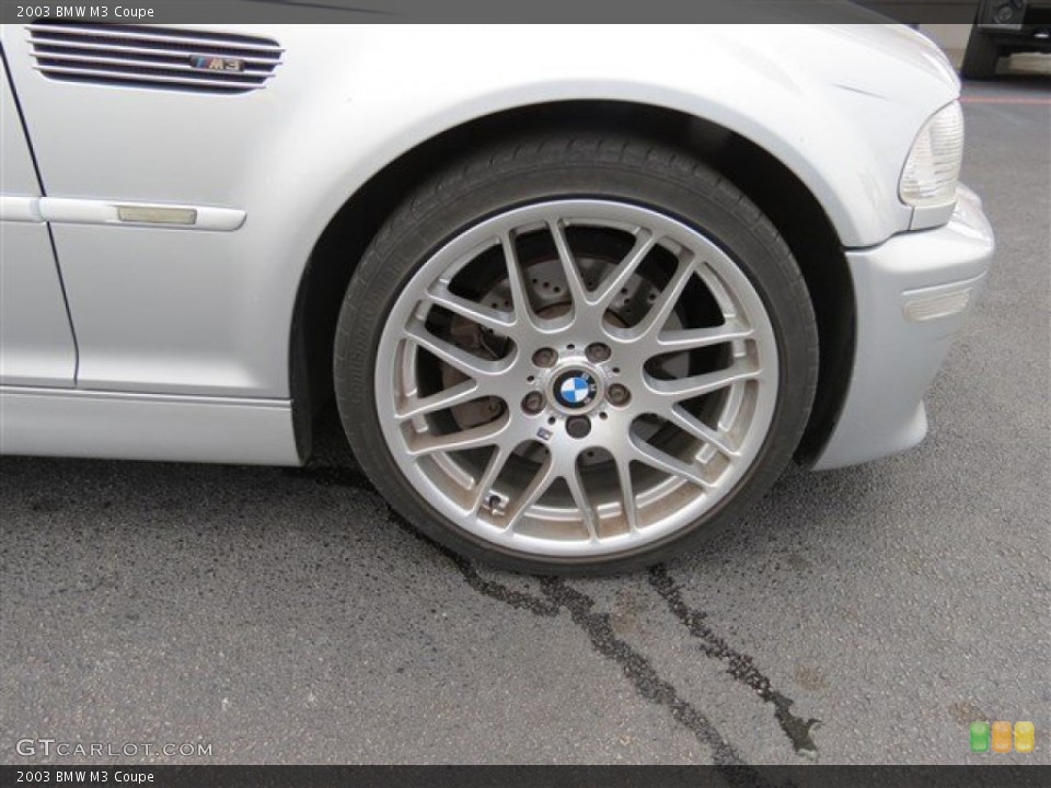 2003 BMW M3 Coupe Wheel and Tire Photo #81205463