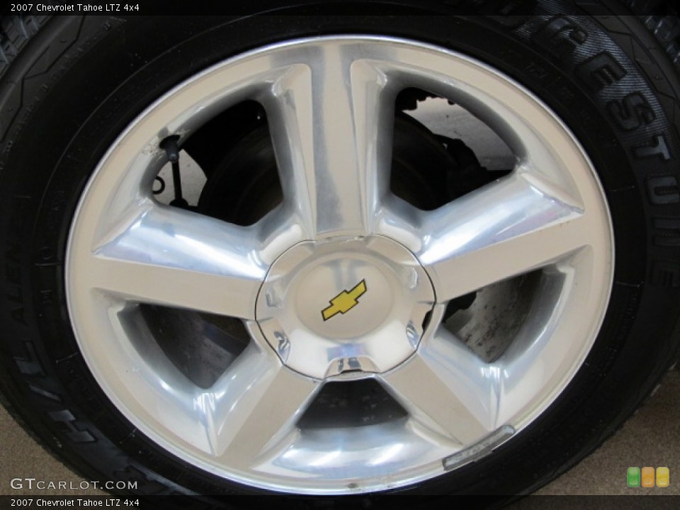 2007 Chevrolet Tahoe LTZ 4x4 Wheel and Tire Photo #81207162