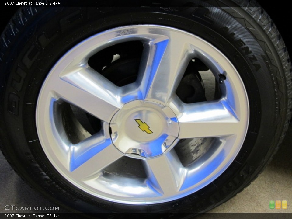 2007 Chevrolet Tahoe LTZ 4x4 Wheel and Tire Photo #81207222