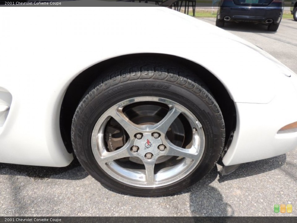 2001 Chevrolet Corvette Coupe Wheel and Tire Photo #81207618