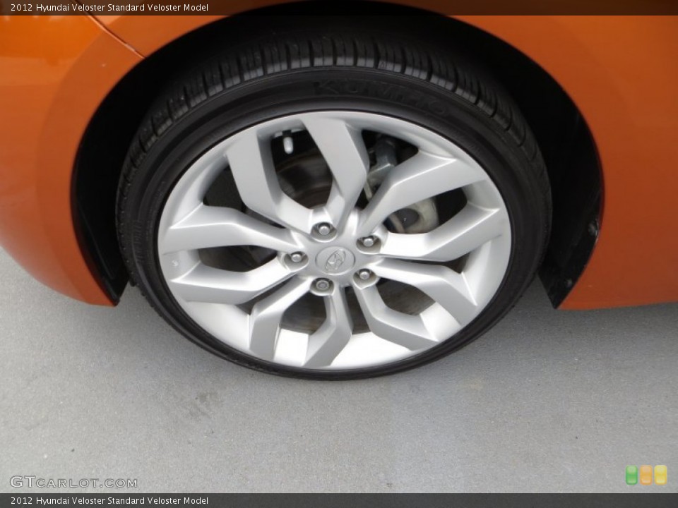 2012 Hyundai Veloster  Wheel and Tire Photo #81208774
