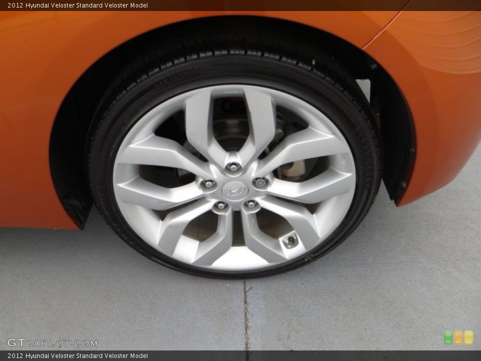 2012 Hyundai Veloster  Wheel and Tire Photo #81208803