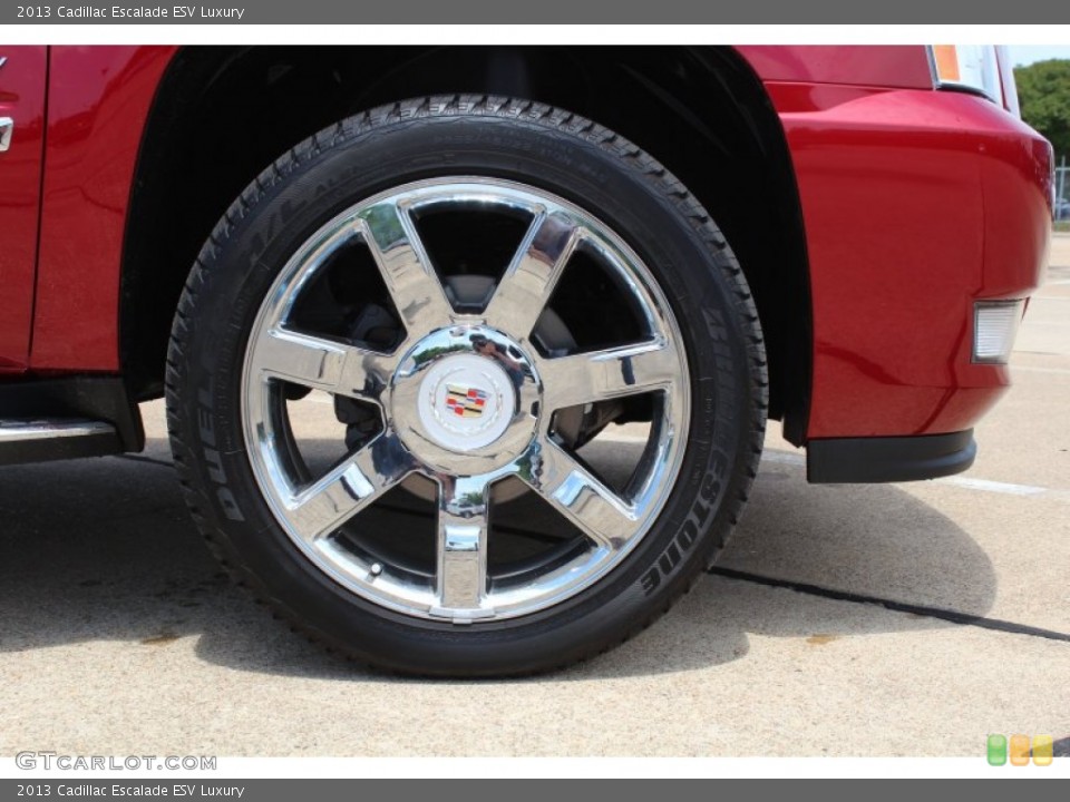 2013 Cadillac Escalade ESV Luxury Wheel and Tire Photo #81211390