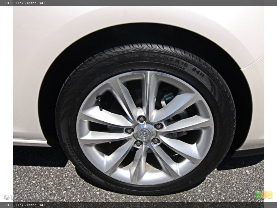 2012 Buick Verano FWD Wheel and Tire Photo #81211684