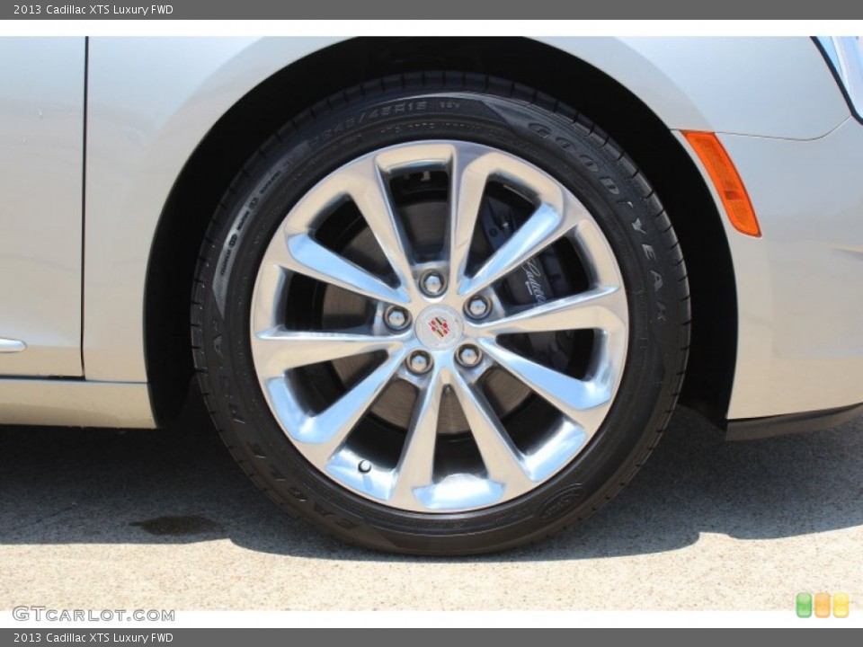 2013 Cadillac XTS Luxury FWD Wheel and Tire Photo #81212296