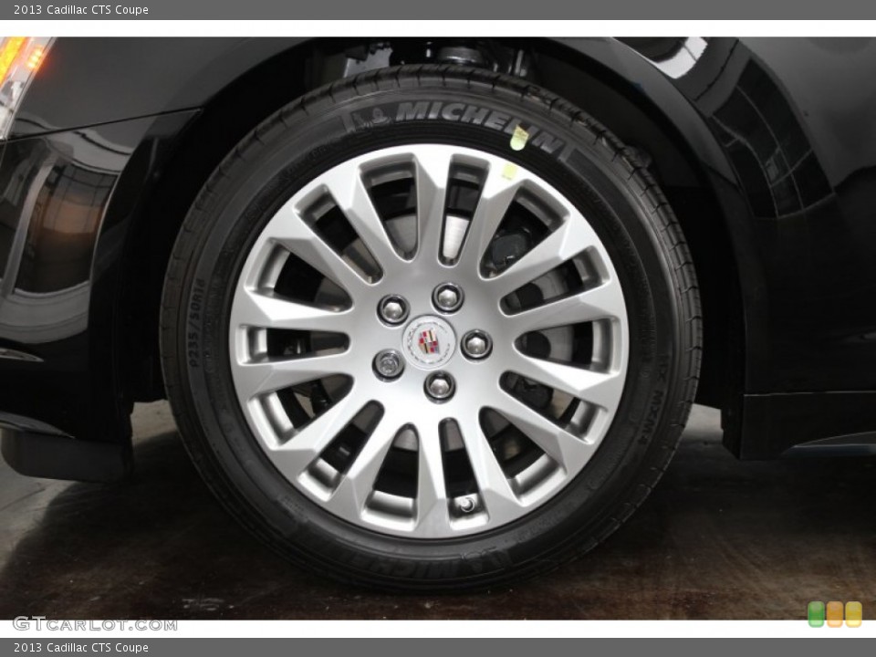 2013 Cadillac CTS Coupe Wheel and Tire Photo #81213165