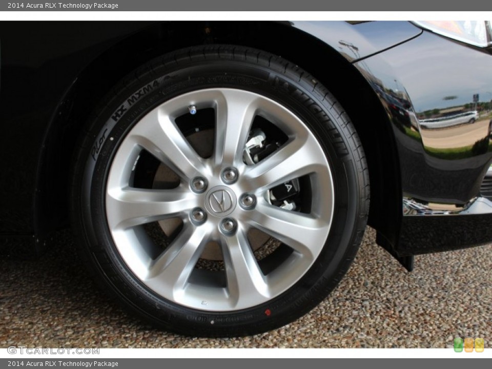 2014 Acura RLX Technology Package Wheel and Tire Photo #81215188