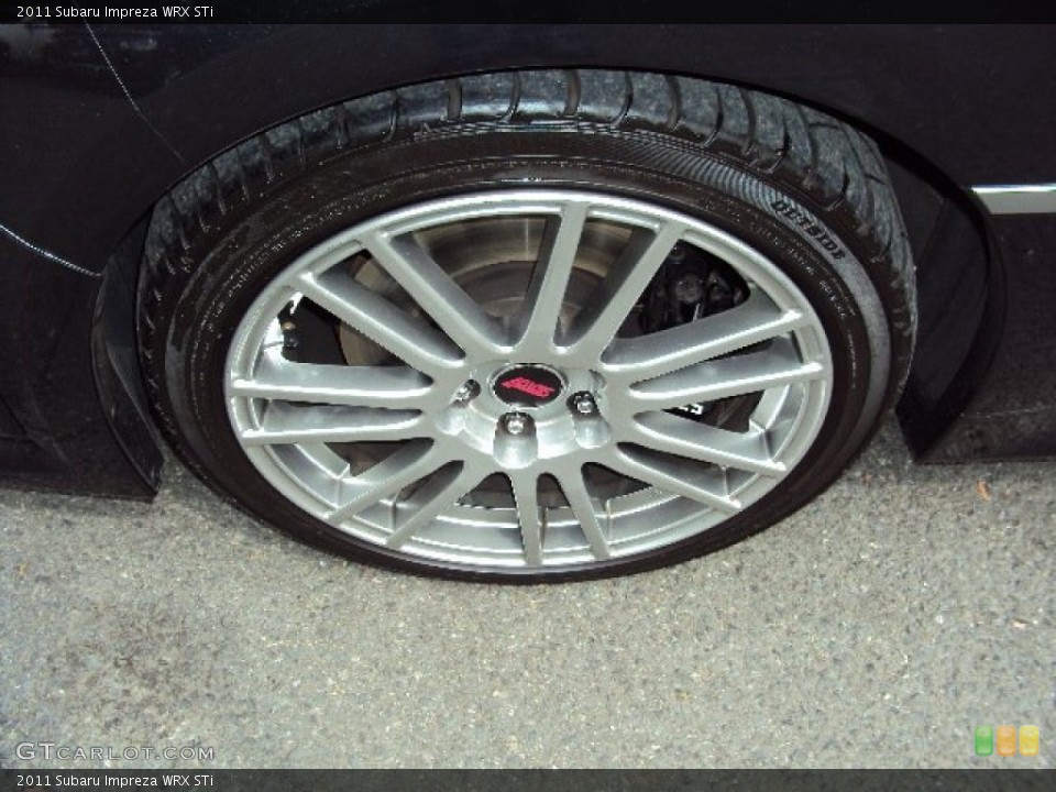 2011 Subaru Impreza WRX STi Wheel and Tire Photo #81216885