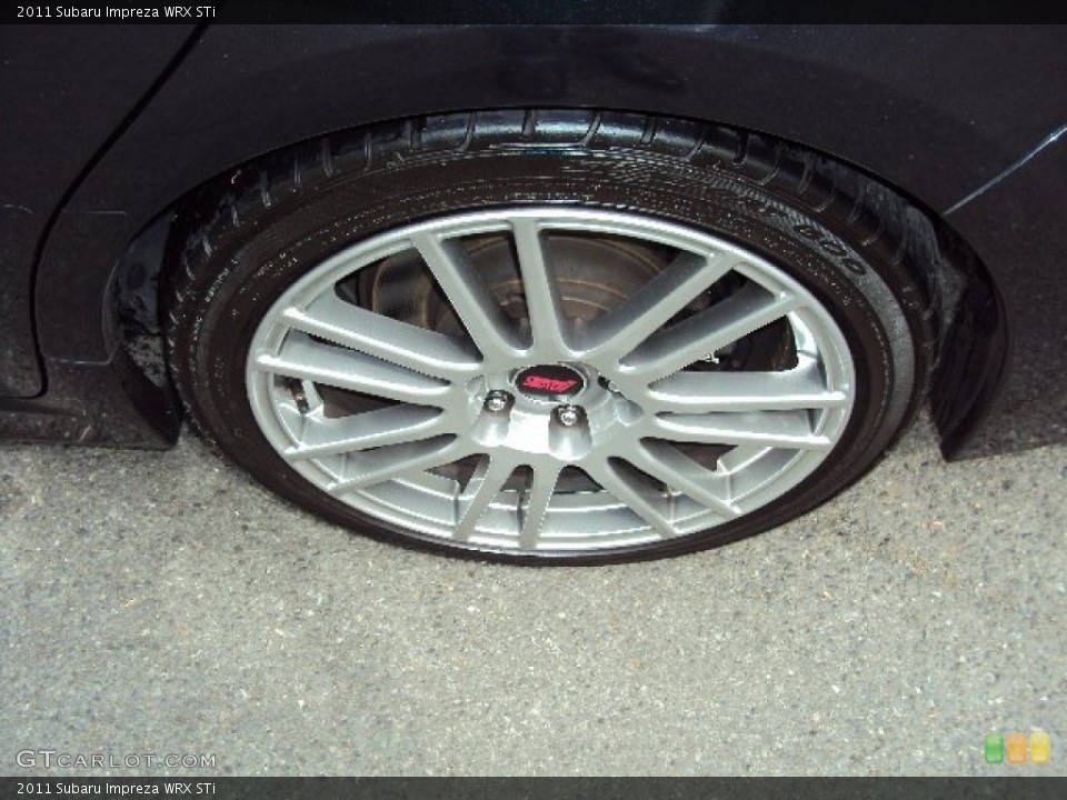 2011 Subaru Impreza WRX STi Wheel and Tire Photo #81216906