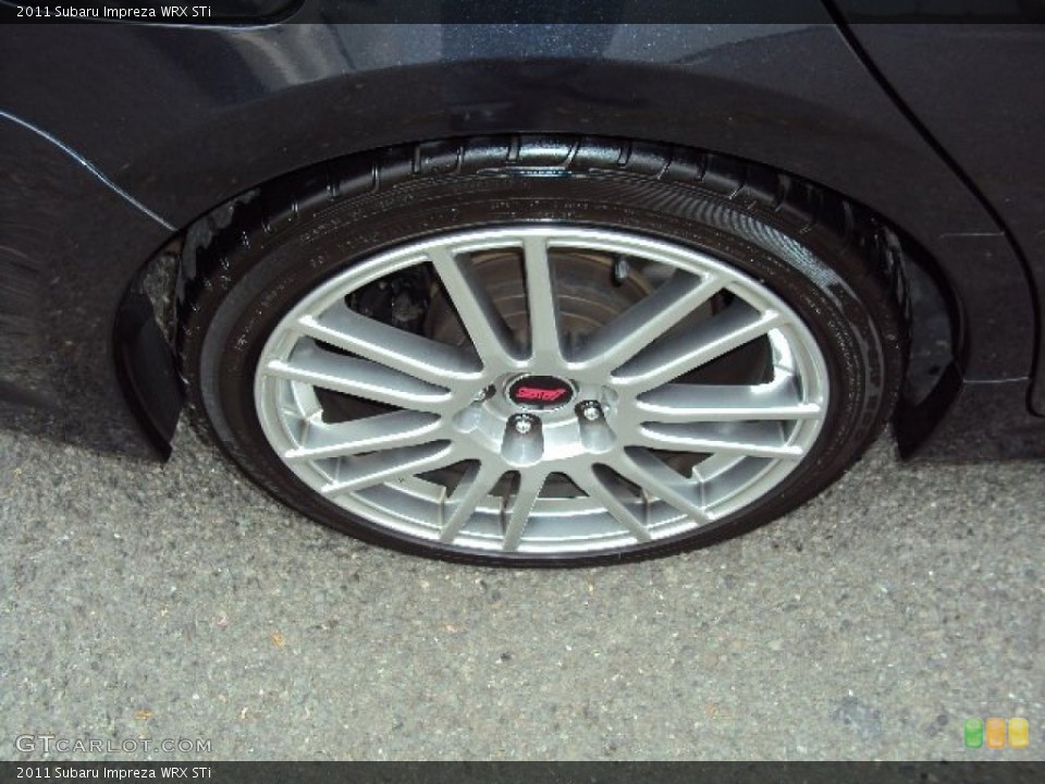 2011 Subaru Impreza WRX STi Wheel and Tire Photo #81216924