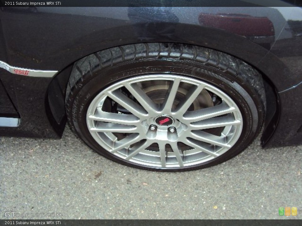 2011 Subaru Impreza WRX STi Wheel and Tire Photo #81216939