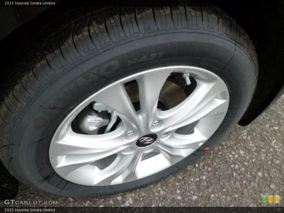 2013 Hyundai Sonata Limited Wheel and Tire Photo #81220898