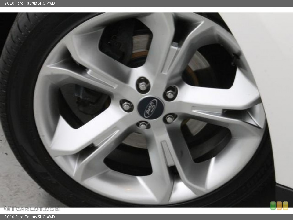 2010 Ford Taurus SHO AWD Wheel and Tire Photo #81221007