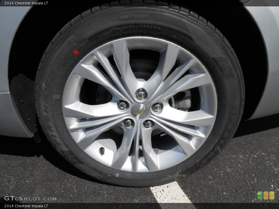 2014 Chevrolet Impala LT Wheel and Tire Photo #81224292