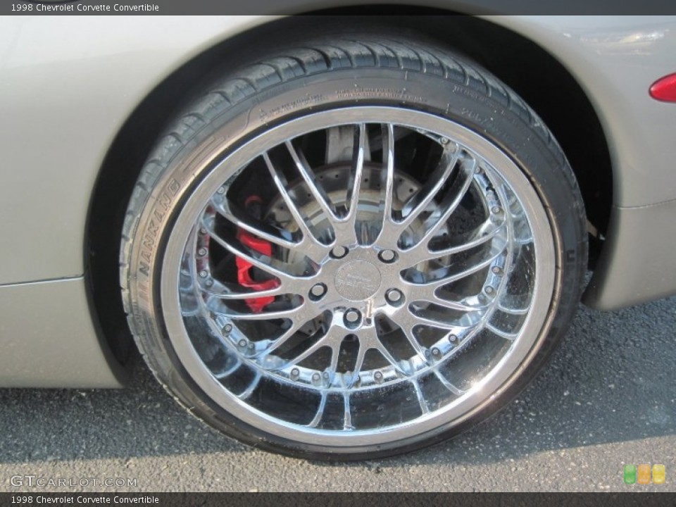 1998 Chevrolet Corvette Custom Wheel and Tire Photo #81226694