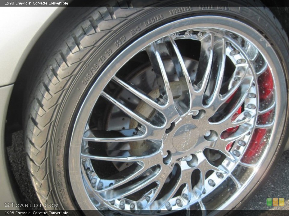 1998 Chevrolet Corvette Custom Wheel and Tire Photo #81226738