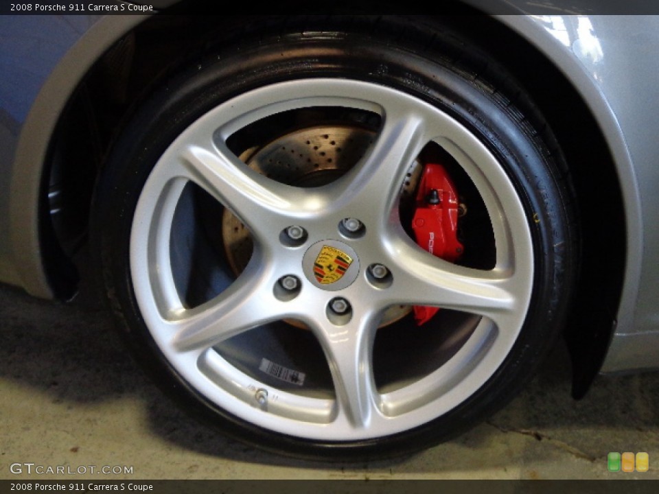 2008 Porsche 911 Carrera S Coupe Wheel and Tire Photo #81230392