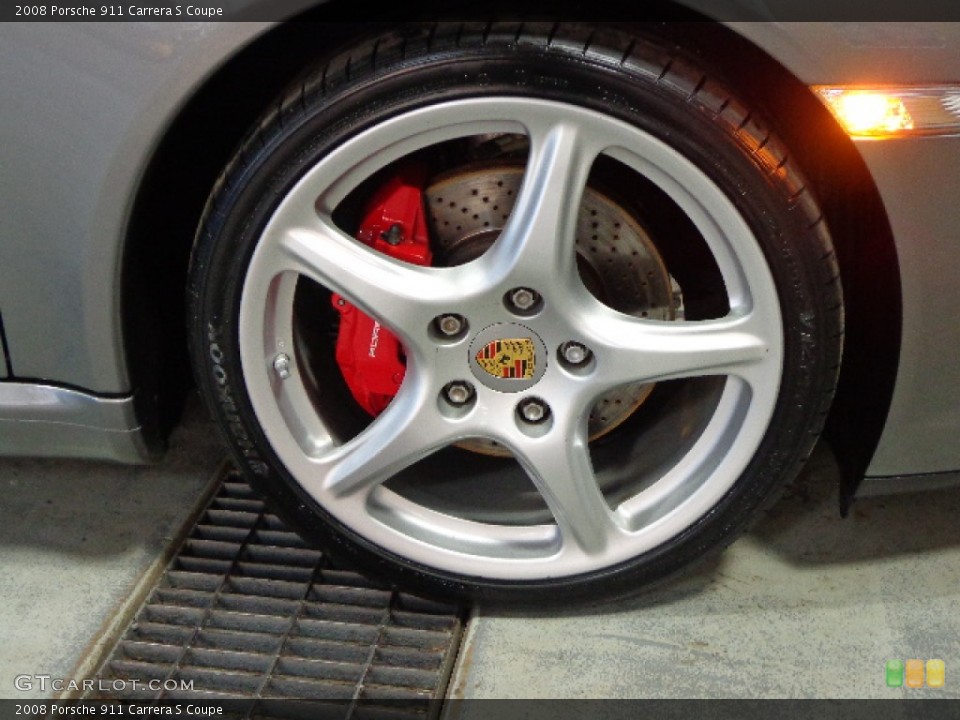 2008 Porsche 911 Carrera S Coupe Wheel and Tire Photo #81230422