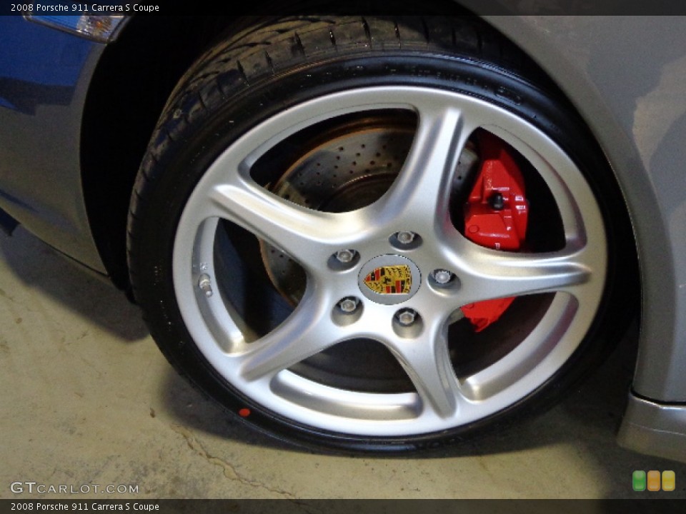 2008 Porsche 911 Carrera S Coupe Wheel and Tire Photo #81230446