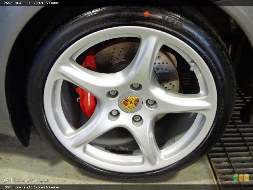 2008 Porsche 911 Carrera S Coupe Wheel and Tire Photo #81230500