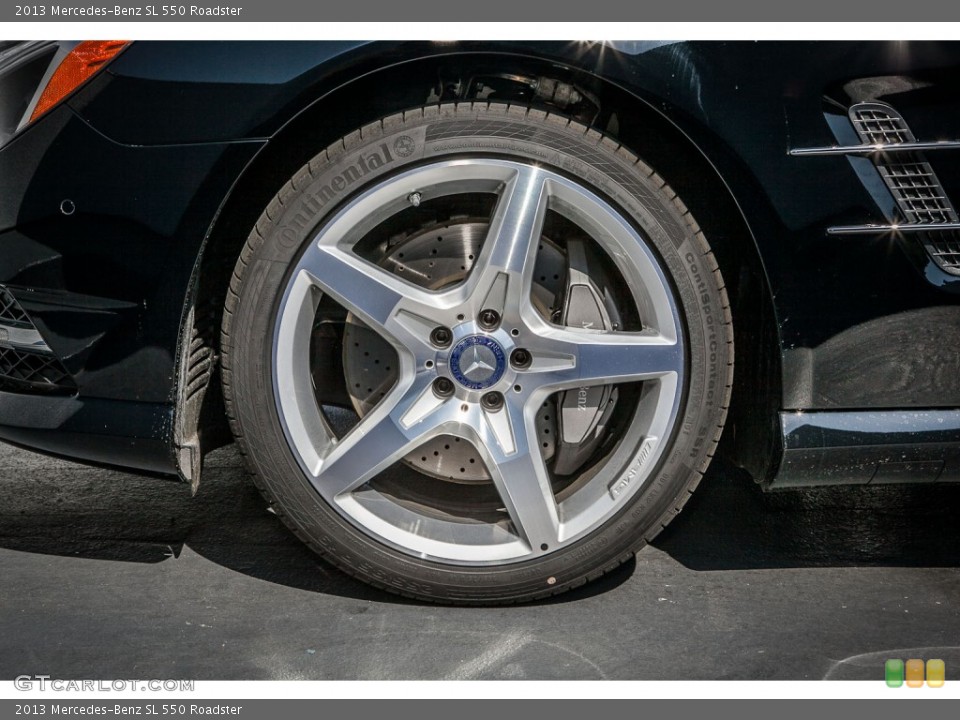 2013 Mercedes-Benz SL 550 Roadster Wheel and Tire Photo #81238621