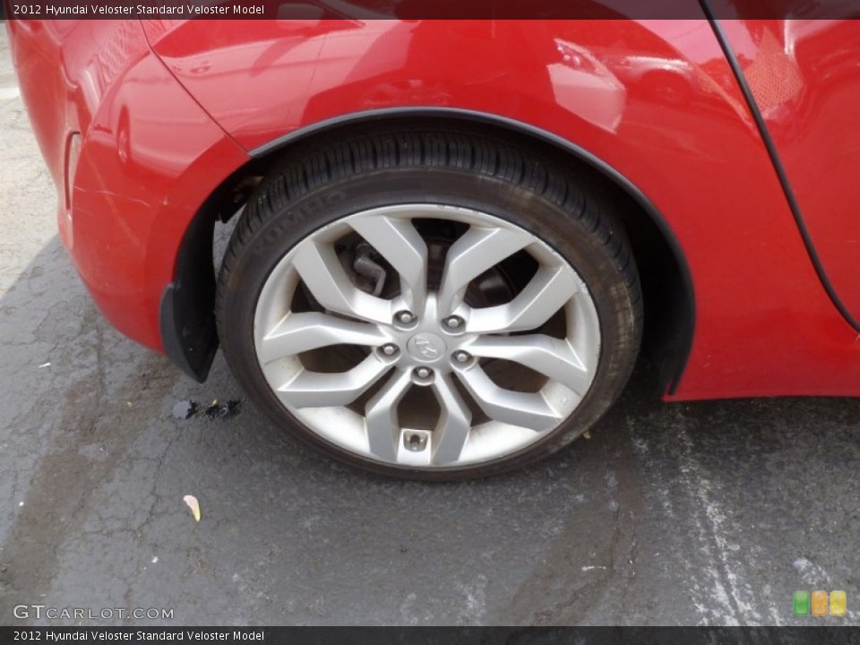2012 Hyundai Veloster  Wheel and Tire Photo #81241297