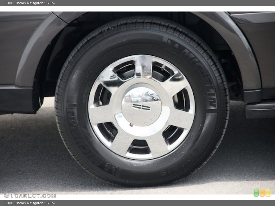 2006 Lincoln Navigator Luxury Wheel and Tire Photo #81242334