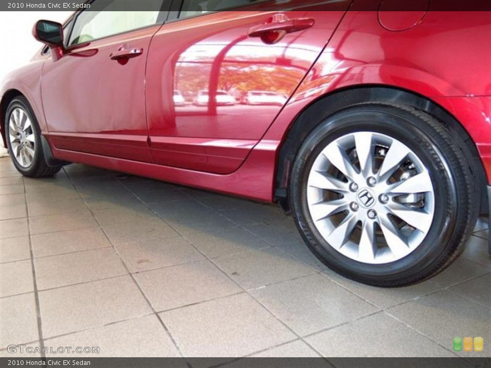 2010 Honda Civic EX Sedan Wheel and Tire Photo #81242679