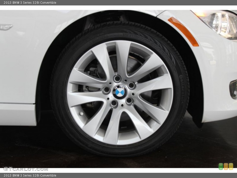 2013 BMW 3 Series 328i Convertible Wheel and Tire Photo #81245110