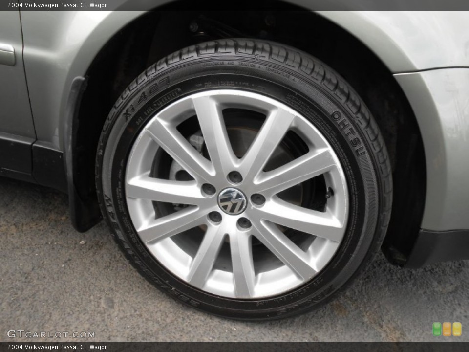 2004 Volkswagen Passat GL Wagon Wheel and Tire Photo #81247449