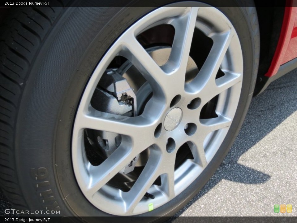2013 Dodge Journey R/T Wheel and Tire Photo #81254812