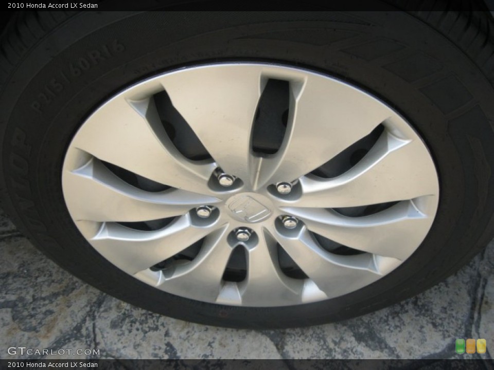2010 Honda Accord LX Sedan Wheel and Tire Photo #81259375