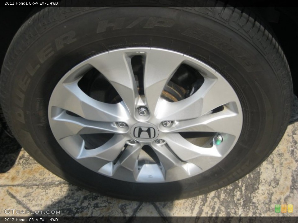 2012 Honda CR-V EX-L 4WD Wheel and Tire Photo #81260899