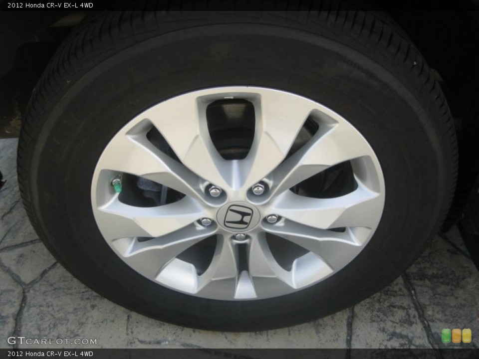 2012 Honda CR-V EX-L 4WD Wheel and Tire Photo #81260959