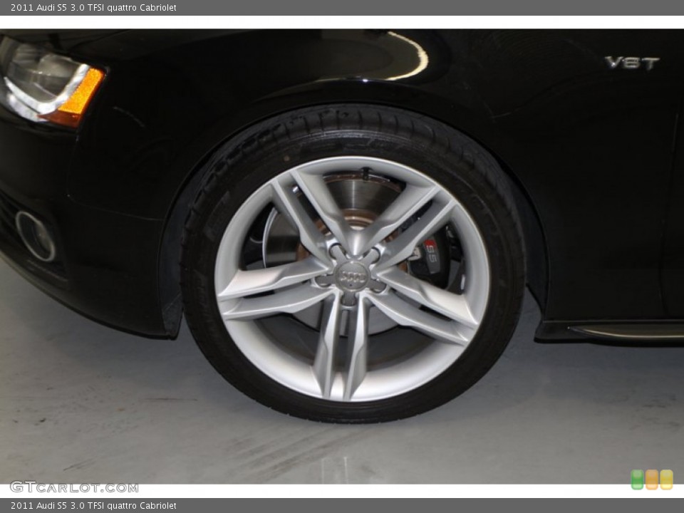 2011 Audi S5 3.0 TFSI quattro Cabriolet Wheel and Tire Photo #81268687