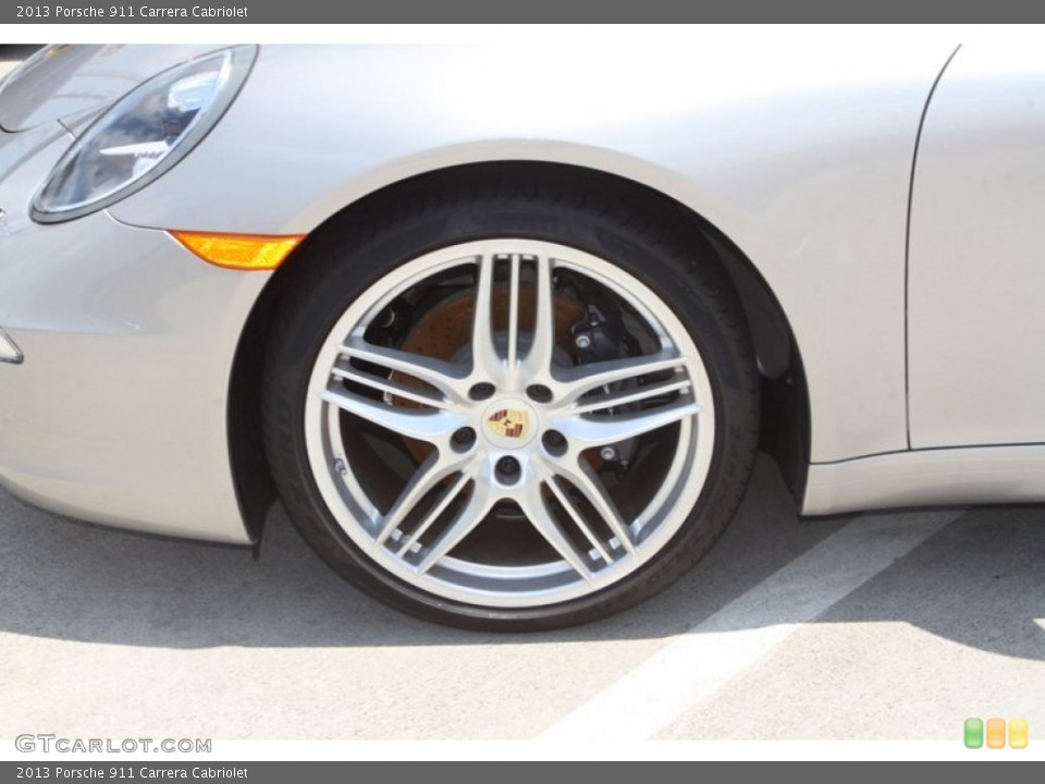 2013 Porsche 911 Carrera Cabriolet Wheel and Tire Photo #81270745