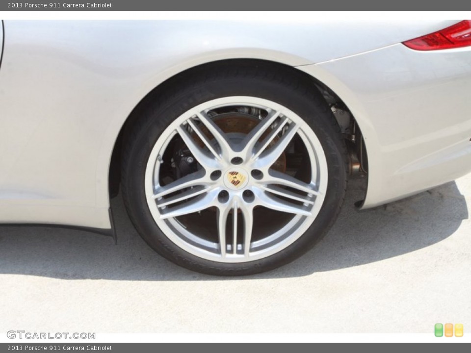 2013 Porsche 911 Carrera Cabriolet Wheel and Tire Photo #81270767