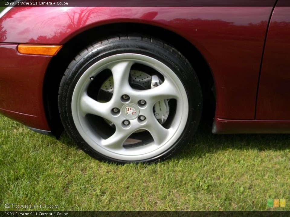 1999 Porsche 911 Carrera 4 Coupe Wheel and Tire Photo #81270877