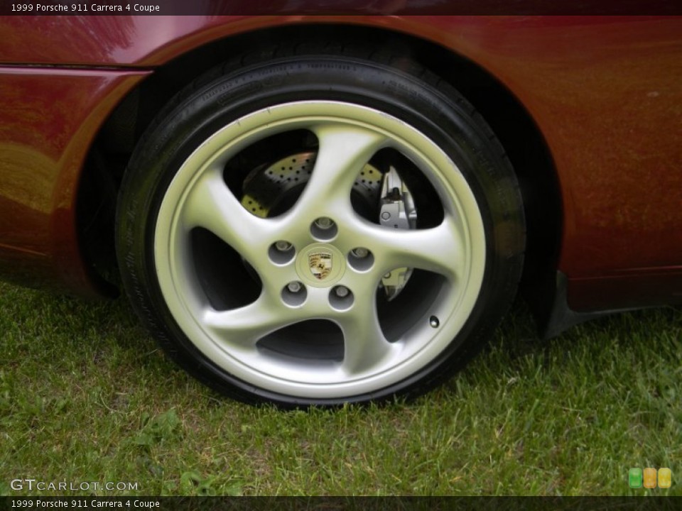 1999 Porsche 911 Carrera 4 Coupe Wheel and Tire Photo #81270930