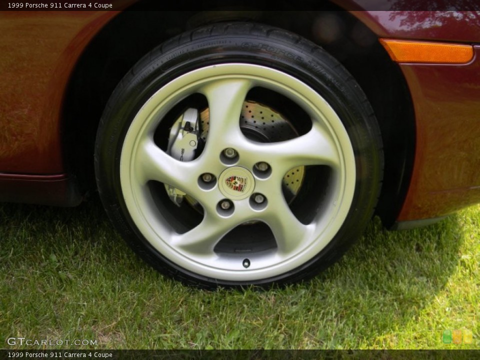 1999 Porsche 911 Carrera 4 Coupe Wheel and Tire Photo #81270959