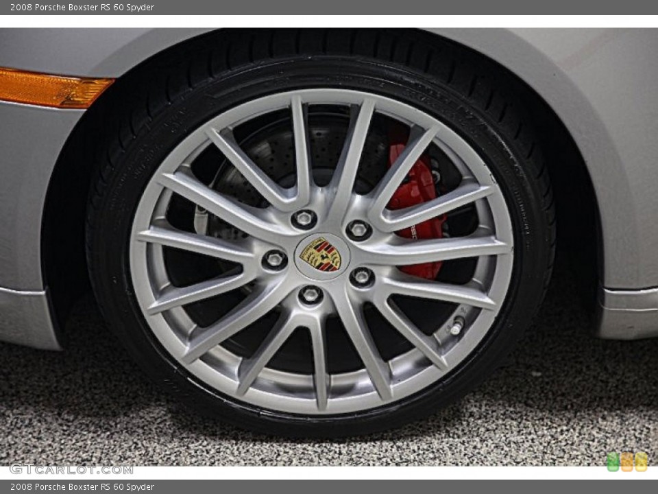 2008 Porsche Boxster RS 60 Spyder Wheel and Tire Photo #81271297