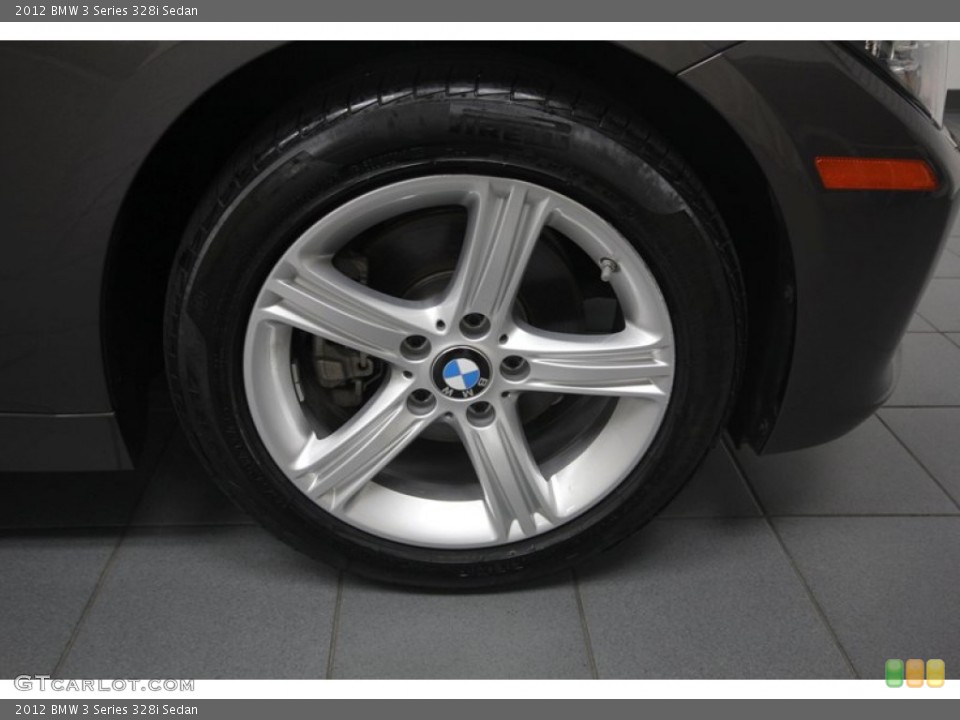 2012 BMW 3 Series 328i Sedan Wheel and Tire Photo #81274957