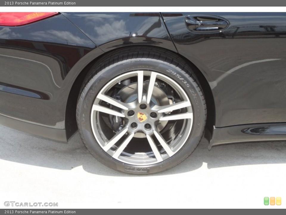 2013 Porsche Panamera Platinum Edition Wheel and Tire Photo #81276661