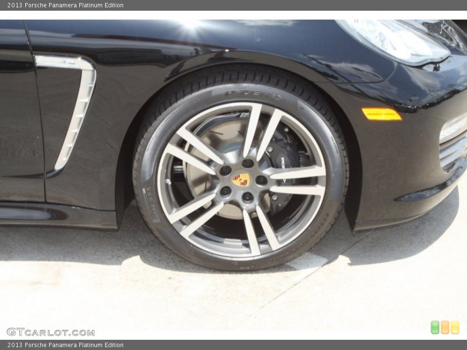 2013 Porsche Panamera Platinum Edition Wheel and Tire Photo #81276683