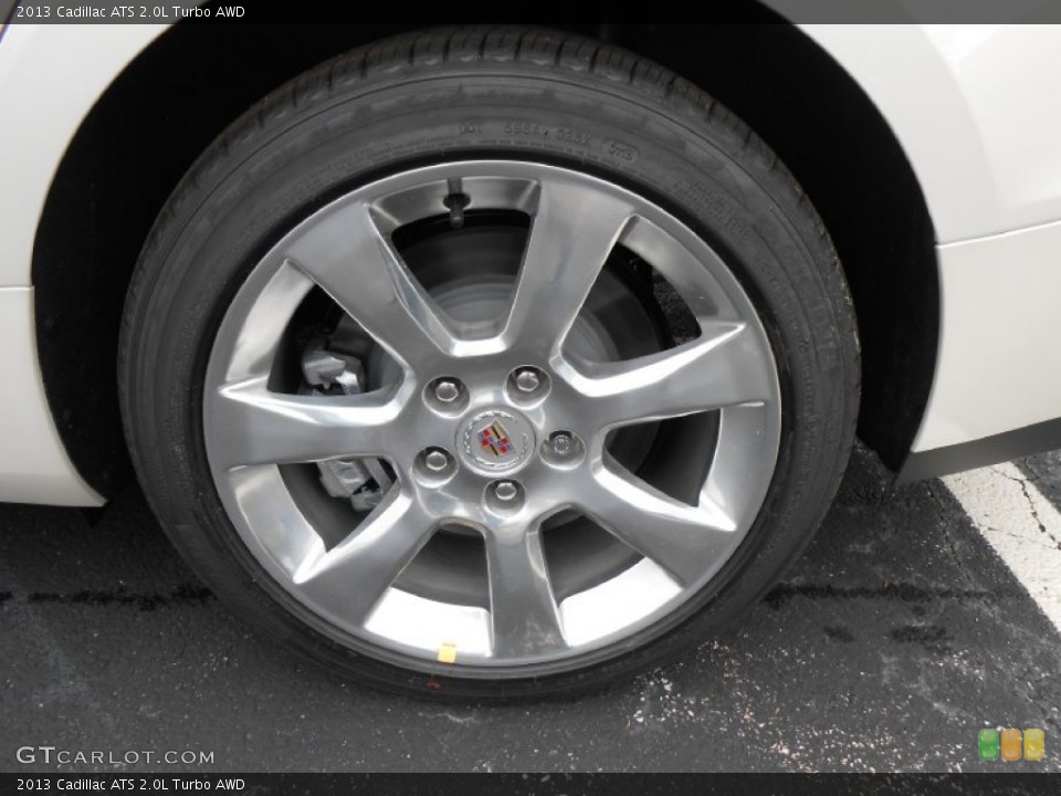 2013 Cadillac ATS 2.0L Turbo AWD Wheel and Tire Photo #81276778