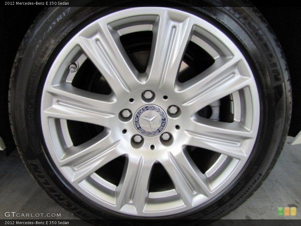 2012 Mercedes-Benz E 350 Sedan Wheel and Tire Photo #81278641