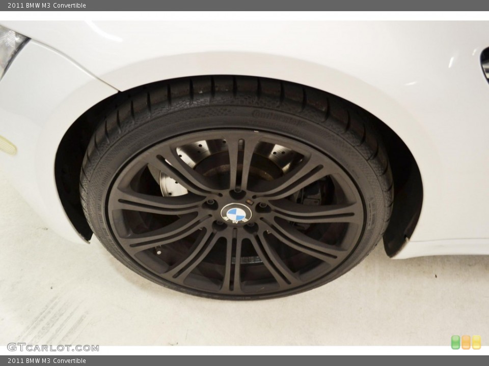 2011 BMW M3 Convertible Wheel and Tire Photo #81281946